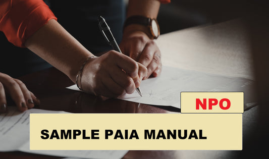 SAMPLE NPO PAIA MANUAL