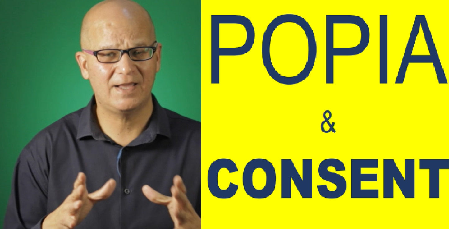 POPIA AND CONSENT: ONLINE COURSE - PART 1 - THEORY (1hr11min) 1.7gb